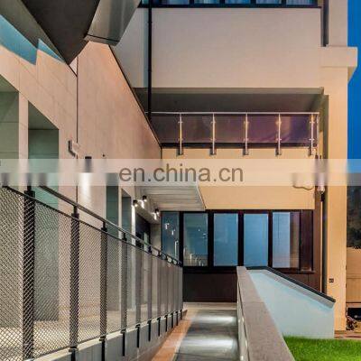 Top Quality Round Black Hotel Garden Corridor Modern Decorative Aluminum Outdoor Led Wall Light photo-5
