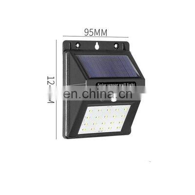 Solar LED Garedn Wall Light PIR Motion Sensor Outdoor Lamps Path Yard Waterproof Lamp