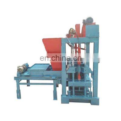 QTJ4-25 Small Manual Hollow block machine Fly Ash Brick Making Equipment Machinery For Small Industries