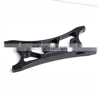 Custom CNC Machined Anodized Aluminum Part Frame DIY Art Project Colorful CNC Cutting Carbon Fiber Drone Frame Part photo-4