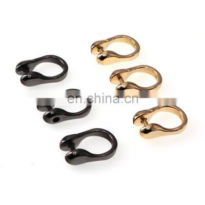 Female Bag Repairing Parts Accessories Buckle Metal Removable Detachable Screw D Ring Buckle