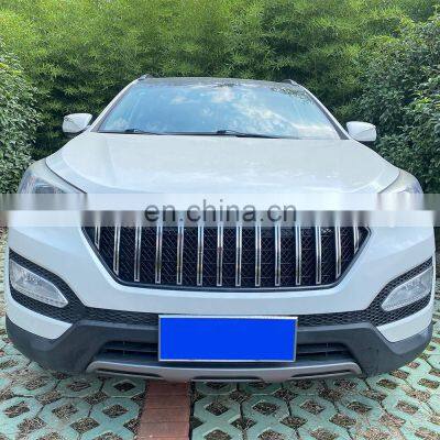 New Facelift Off Road Auto Parts Other Exterior Accessories Chrome Front Grill Car Grille Fit For Hyundai Santa Fe 2016-2019