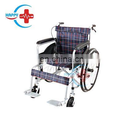 HC-M085A Oxford cloth light-weight steel tube Wheel chair multiple color folding Wheel chair