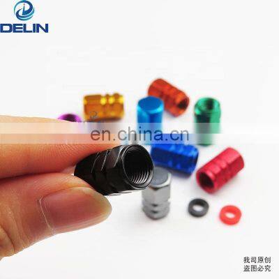 Hexagon Valve Covers for Auto Bike Motorcycle With O-ring Seal Car Tire Valve Stem Caps photo-3