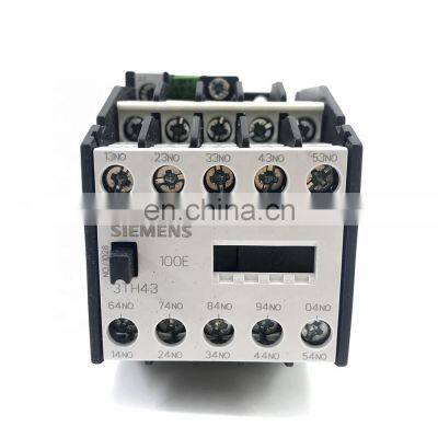 Siemens 3TH4310-0B control relay with 10 fixed contacts