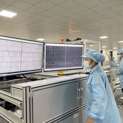 EL Detection and Appearance Tester Integrated Machine Solar Panel Production Line Solar Module Assembly Line Low Cost Solution photo-3