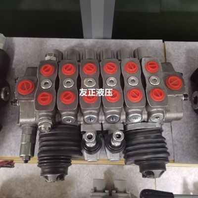 SD8(25)-6OT-12-56-1 One rod multi-control one control two multi-way valve P80-6OT-1 hydraulic valve Huai 'an hydraulic