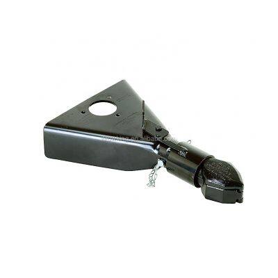 TOWKING 7000lbs Black Ball Size 2 inch Sleeve Lock Trailer Coupler