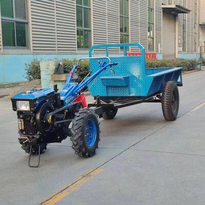 Two-wheel tractor， agricultural tractor hot sale mini hand 18 horsepower two wheel tractor agricultural farm equipment