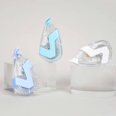 Customized Color Correction Runner Drop-resistant Plastic Correction Tape with 7mm Tape Width