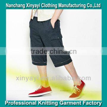 High Quality Cotton Knitting Short Sweat Pants for Men Wholesale photo-2