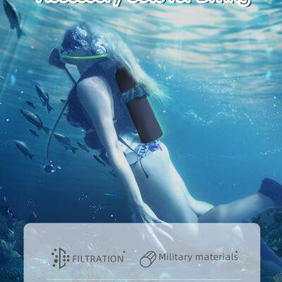 THAISTONE 2.3L Mini Scuba Dive Air Tank Diving Mask Set OEM Logo photo-4