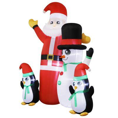 Christmas Decoration With Inflatable Santa Claus – Perfect for Xmas Decor photo-2