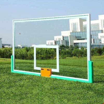 China Hebei manufacturing basketball stand basketball backboard custom processing, tempered glass