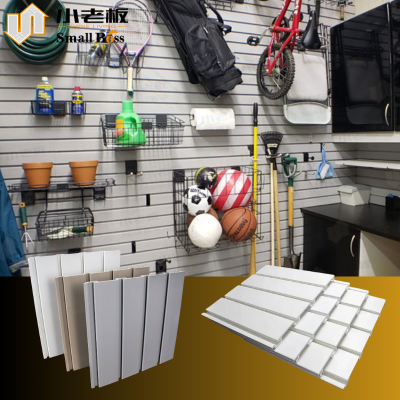 Hersteller: Premium PVC Slatwall - Panel, Schienenwand für die Garage