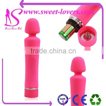 2016 top quality AV Wand Massager Powerful Vibration Big Dildo Sex Toy For Female