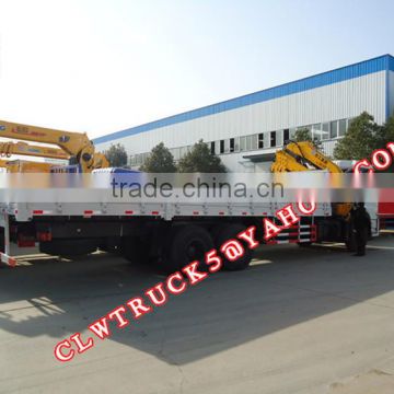 2015 Dongfeng 6x4 Tianlong 10 ton truck crane,crane truck china factory