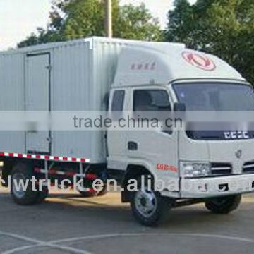 4 Tons Hot Sale Dongfeng 4x2 Mini Box Van Truck