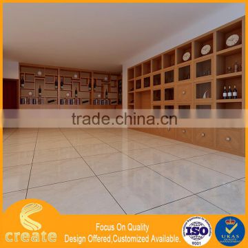 Wholesale solid wood wine display showcase for storage rack