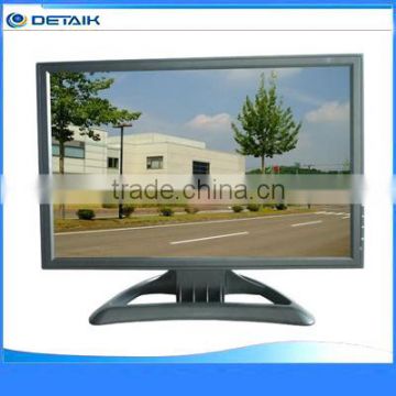 19 inch Wide screen bnc Monitor 19" CCTV Monitor with BNC AV VGA Input