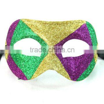 Custume Carnival Accessories HT-HF015 Plastic Half Face Party Eye Mask and Transparent Plastic Face Mask