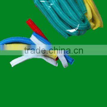 disposable PP 12g/m2 non woven plated caps mob caps 18" 19" 20" 21" 24" single or double elastic latex free