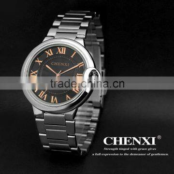 2016 New Design Romantic Noble Quartz Rose Gold Couple Lover Wrist Watch