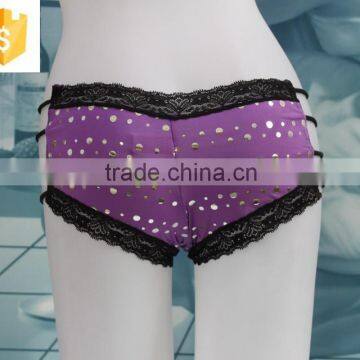 High Quanlity Sexy Hot Sell Fashion Design Comfortable Lady Lace Panties Nighty photo-3