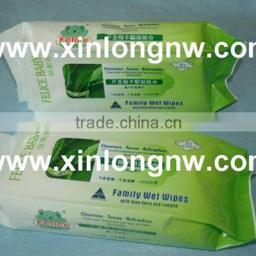 nonwoven fabric for baby wipe