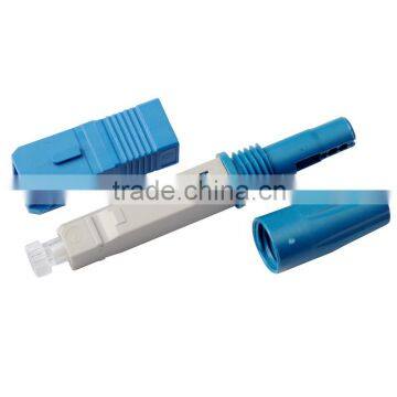 Field Assembly Fast Connector, SC/UPC, Preset Fiber with Matching Fluid, Screwing Type