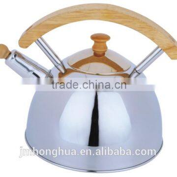 stainless steel whistling tea kettle