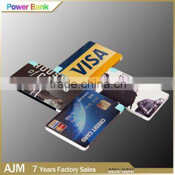 Utral Slim Credit Card Power Bank 2000mah and Built in Usb Cable Quality Choice photo-6