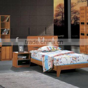China Manufacturer Solid Teak Wood Bedroom Furniture Set With Nightstand, Bed and Dressing Table(SZ-BFA8001) photo-4