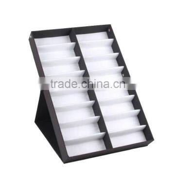 best price hold 16 pcs sunglasses display case