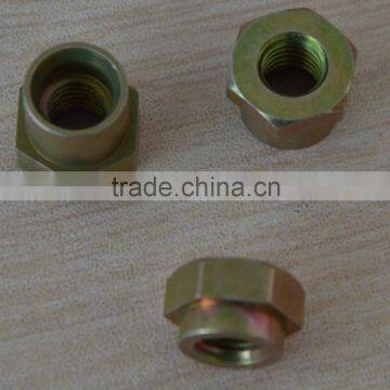 Bronze plated high standard all metal lock screw nut