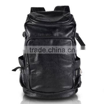 2015 Hot Sale Outdoor Fashion Leather Backpack Bag Custom Laptop Backpack photo-3