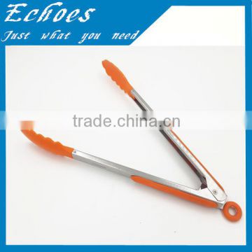 Tongs stainless steel rubber handle