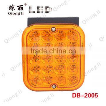 12v or 24v Amber Red Waterproof Anti-chock Super Bright Led Fog Light