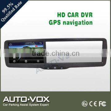 Rearview Mirror GPS Navigator, Car Mirror DVR photo-5