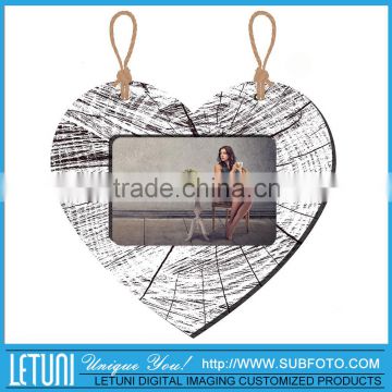 Sublimation MDF Love Photo Frame