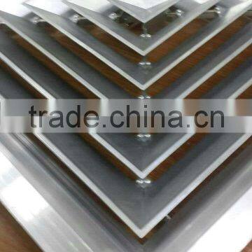 One-time Stamping Forming Aluminium Square Diffuser photo-3