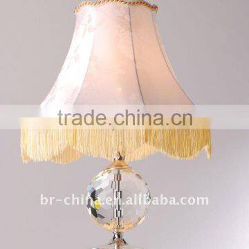 cream modern crystal table lamp(052)