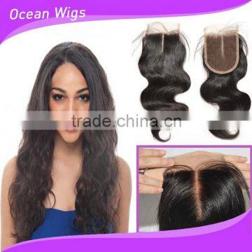 brazilian hair crown human hair natural part closure