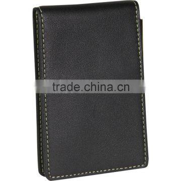 New Arrival Fashion Custom Deluxe Leather Flip Style Notepad photo-3