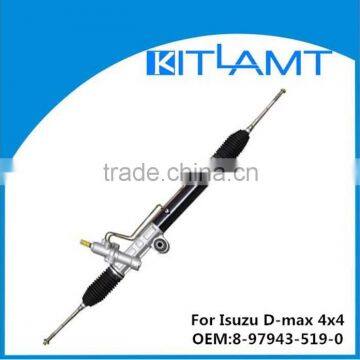 Auto steering rack/hydraulic power steering rack/steering box for dmax 4WD OEM NO.8-97943-519-0 LHD