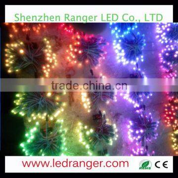 DMX512 LED Pixel String for Billboard, Signages 12mm F8 LEDs