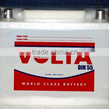 Din Battery (44AH, 55AH, 66AH, 72AH, 88AH, 92AH)