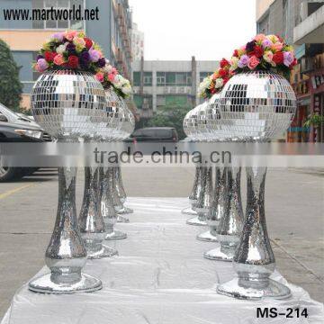 Decorative roman pillar, plastic decorative pillars for wedding home decorations,plastic wedding pillars columns for sale(S-214)