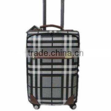 2013 fashion best eminent hard kids girls PU latest beauty travel luggage