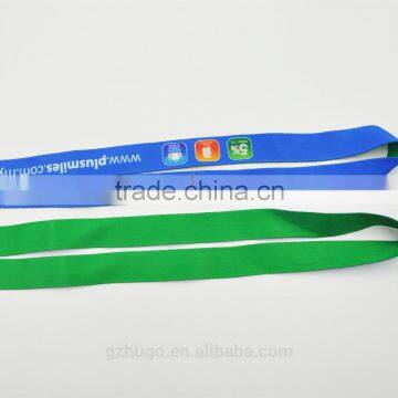 New Popular Custom Silk-screen Printed Polyester Exhibition Lanyard photo-2